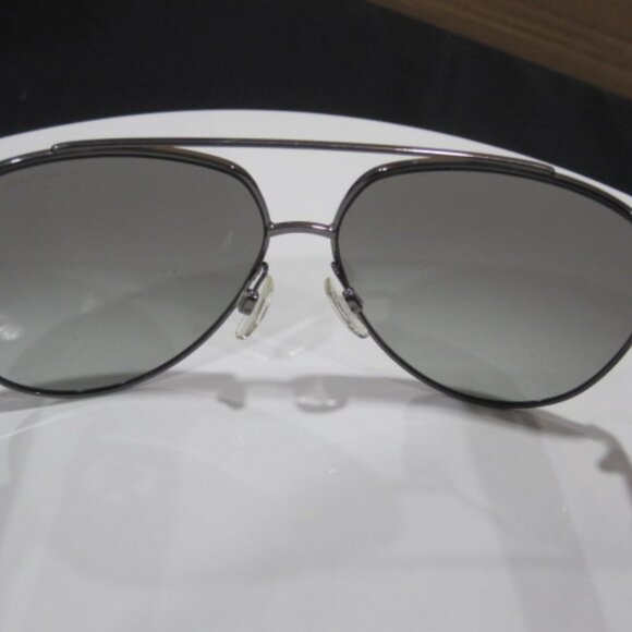 Michael Kors Gray / Gunmetal Aviator sunglasses Tabitha II - Used but still nice